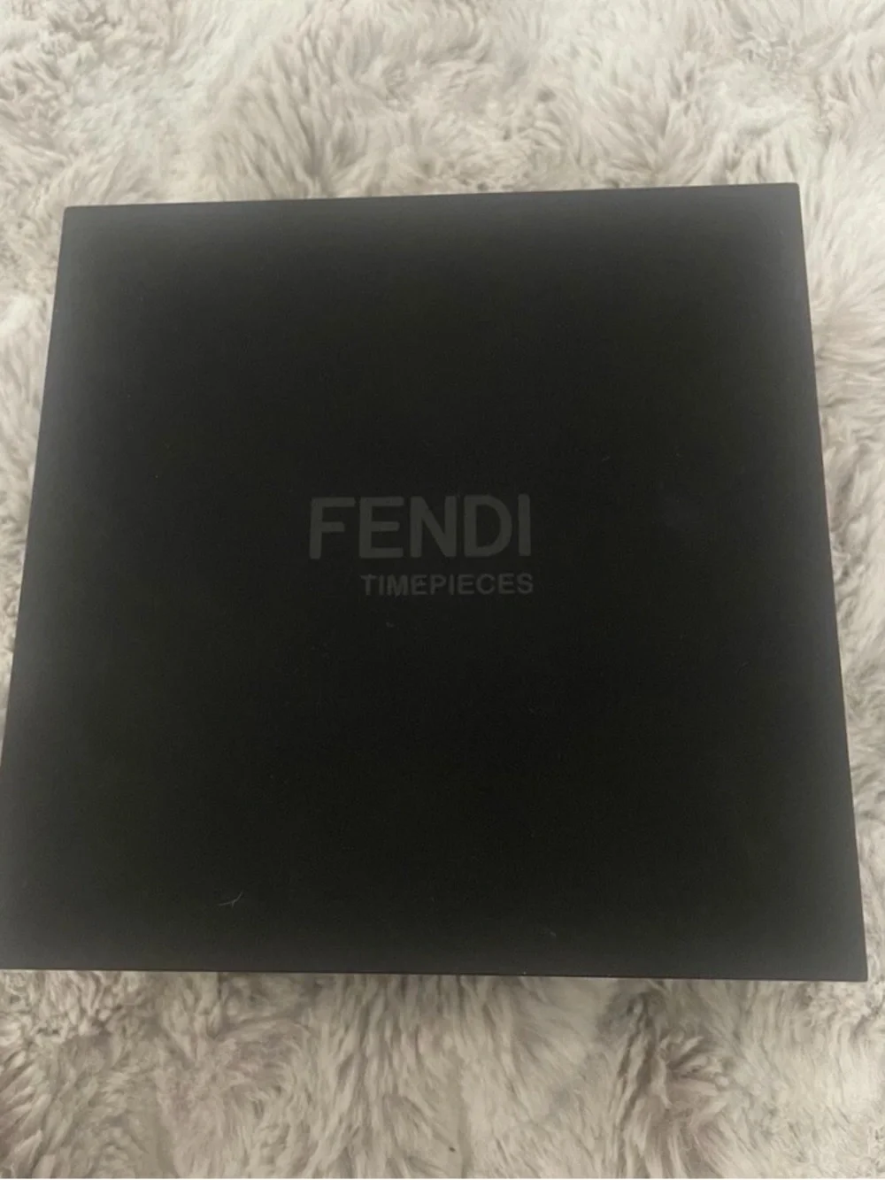 Fendi Two-Tone Gold and Silver Stainless Chronograph Watch